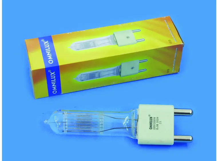 Omnilux 230V/2000W G-38 300h 3200K 